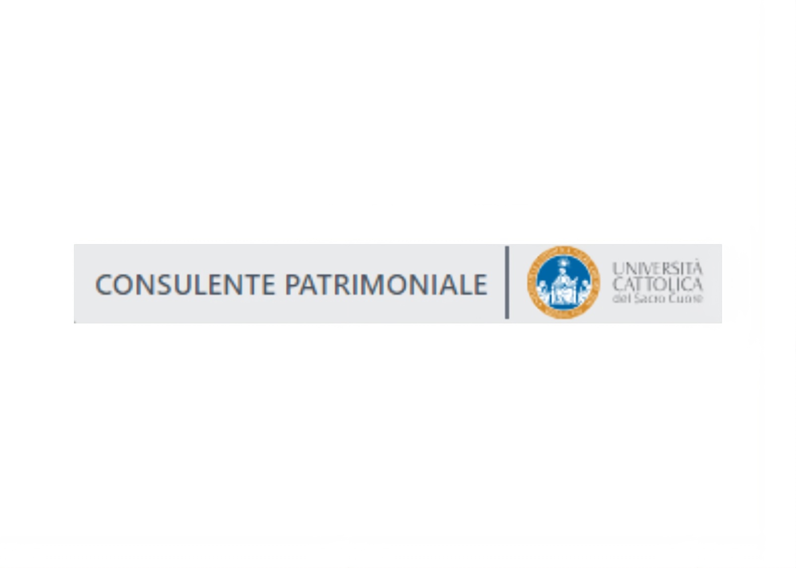Consulente patrimoniale Università Cattolica del Sacro Cuore